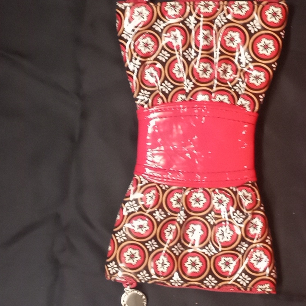 Vera Bradley Bow Shaped Frill Clutch Bag